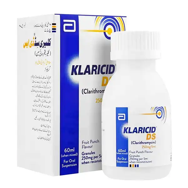 Klaricid Ds 60ml Suspension 250/5ml